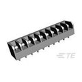 Te Connectivity Barrier Strip Terminal Block, 10A, 1.3Mm2, 1 Row(S), 1 Deck(S) 6-1437646-2